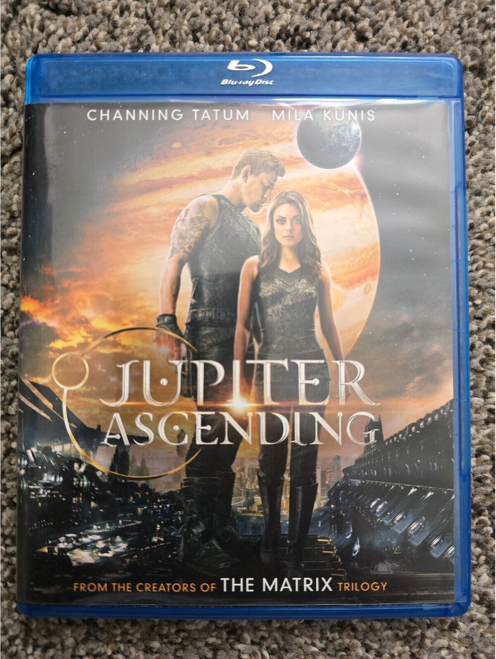 Jupiter Ascending Blu-ray DVD Combo Channing Tatum Mila Kunis Sci-Fi Movie
